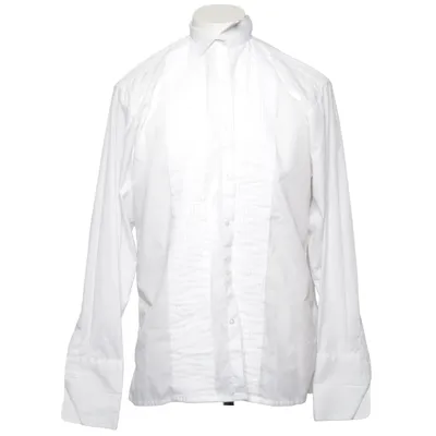 Smokingskjorta (Vit) från Pole Position Bomull, Polyester