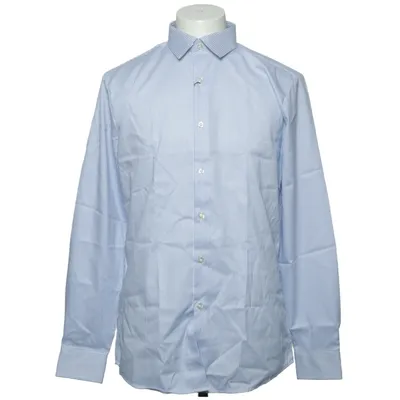 Shirt (Blue, White) from VRS Cotton, Elastane