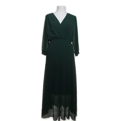 Maxi jurk (Groen) Elastaan, Polyester, Viscose