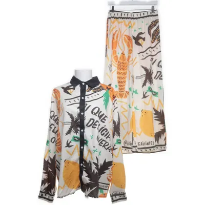 Set (Beige, Multicolored)