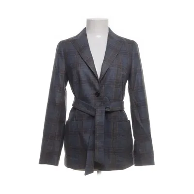 Blazer (Bleu, Marron) de Cavaliere Femme Soie, Laine, Viscose