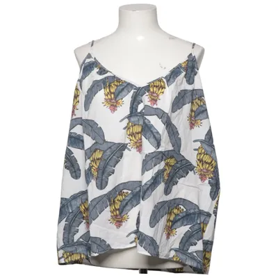Tanktop (Wit, Blauw, Geel) van Desmond & Dempsey x H&M