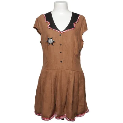 Fancy dress (Brown, Black, White) from Smiffy's Polyester