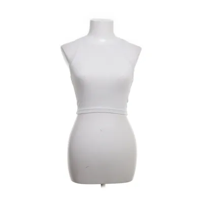 Crop top (White) from Weekday Cotton, Elastane