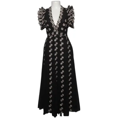 Maxikleid (Schwarz, Mehrfarbig) von GIAMBATTISTA VALLI x H&M Polyester