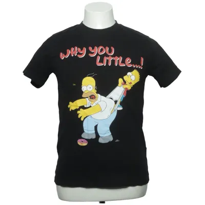 T-shirt (Noir) de The Simpsons Coton