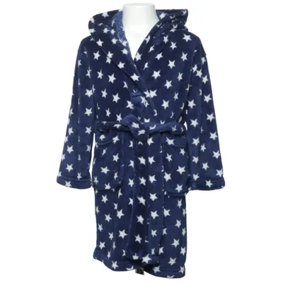 Badrock (Blå, Vit) från Hemtex Polyester