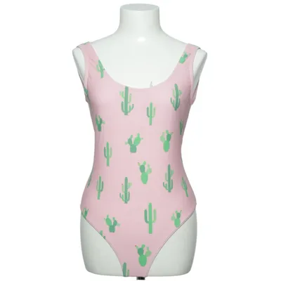 Maillot de bain une pièce (Rose, Vert) de Pieces Élasthane, Polyamide