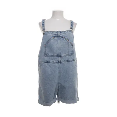 Hängselshorts (Blå) från Mango Denim Bomull