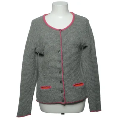 Cardigan (Gray, Pink) from Donna Lane Polyamide, Wool