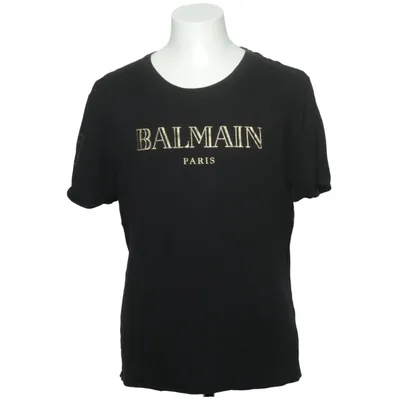 T-shirt (Noir) de Balmain x H&M Coton