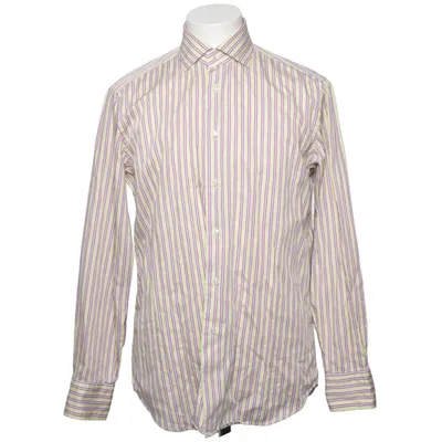Chemise (Jaune, Violet, Blanc) de Caliban Coton