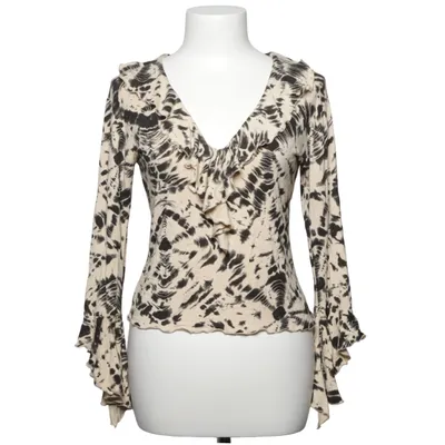Blouse portefeuille (Beige, Noir) de Tessa Élasthane, Viscose