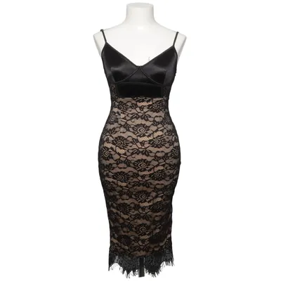 Cocktailjurk (Zwart, Beige) van Quiz
