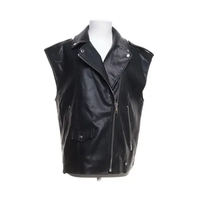 Biker gilet (Zwart) van Review Polyester, Polyurethaan