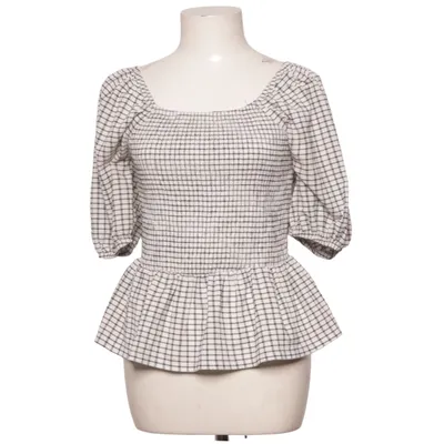 Top péplum (Blanc, Noir) de Vero Moda Élasthane, Polyester