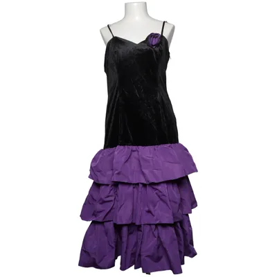 Cocktailkleid (Schwarz, Lila) von Fogh Hjuler Acetat