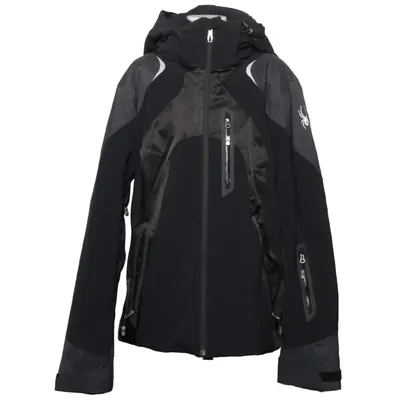 Ski-jas (Zwart, Grijs) van Spyder Elastaan, Polyamide, Polyester