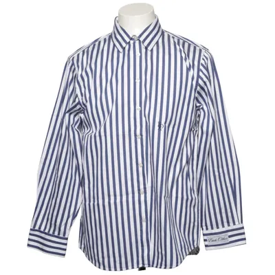 Shirt (Blue, White) from Each x Other Cotton