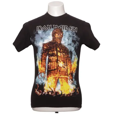 T-shirt (Sort) fra Hanes Heavyweight Bomuld