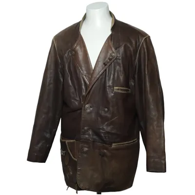 Leather jacket (Brown) from Montes Leather