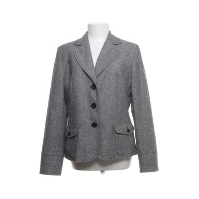 Blazer (Gray) from Flare Collection Cotton, Polyester, Wool