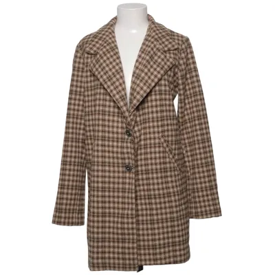 Coat (Brown) from Melville Acrylic, Polyester, Wool
