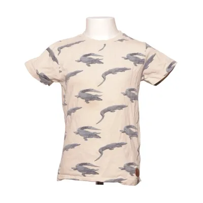 T-shirt (Beige, Blue) from Koko Noko Cotton, Elastane