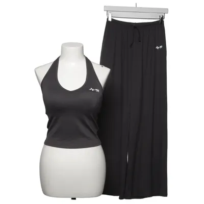 Trainingsanzug Set (Grau) von Puls Elasthan, Polyester