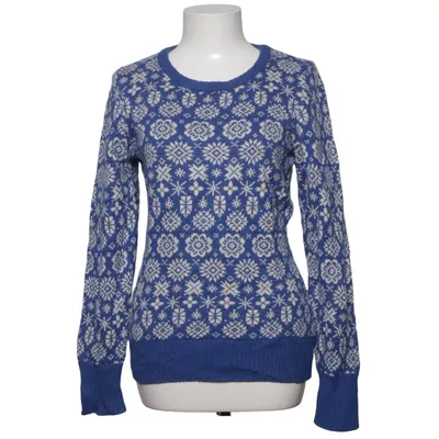 Tröja (Blå, Vit) från L.O.G.G by H&M Angora, Bomull, Polyamid, Viskos