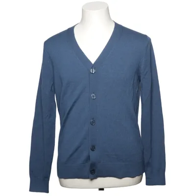 Cardigan (Blue) from Lawrence Grey Merino wool