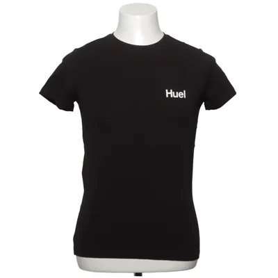 T-shirt (Sort) fra Huel Bomuld, Elastan