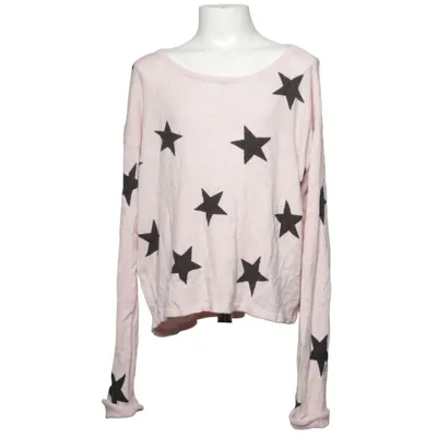 T-shirt à manches longues (Rose, Noir) de Skill Élasthane, Viscose