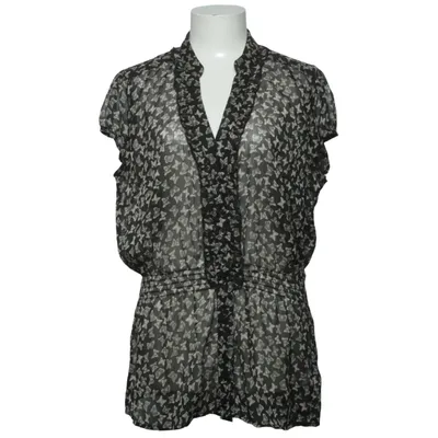 Kortärmad skjorta (Svart, Vit) från Flame Polyester