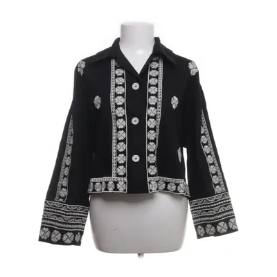 Blazer (Sort, Hvid) fra Zara Polyester