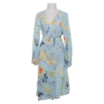 Robe portefeuille (Bleu, Multicolore) de Weiz Copenhagen Coton, Viscose