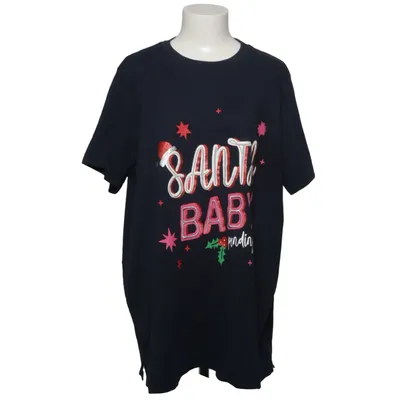 T-shirt (Blå) fra Next Maternity Bomuld, Elastan