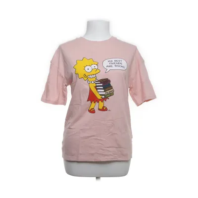 T-shirt (Rosa, Flerfärgad) från The Simpsons Bomull