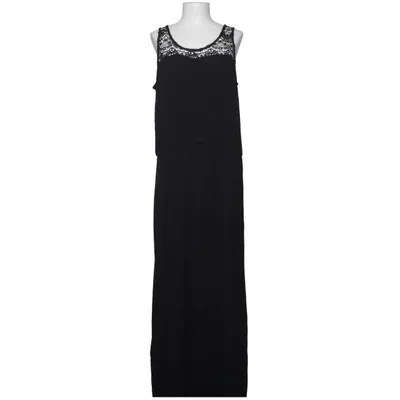 Maxi dress (Black) from Gina Elastane, Polyester, Viscose