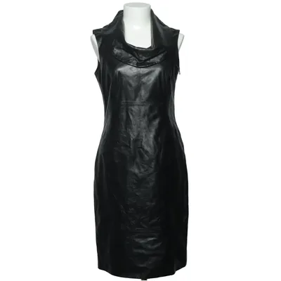 Läderklänning (Svart) från Apriori Polyester, Skinn