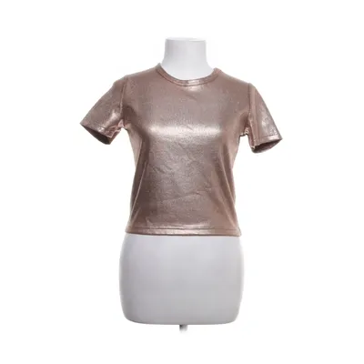 T-shirt (Guldfärgad) från Reserved Elastan, Polyester, Viskos