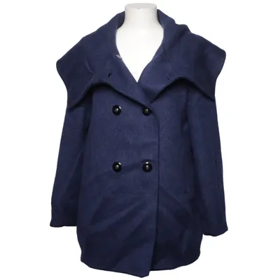 Manteau (Bleu) de Ekol Acrylique, Polyester, Laine