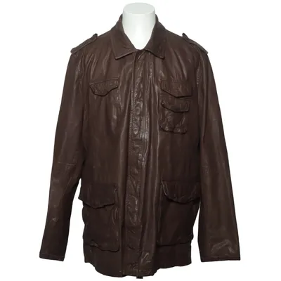 Läderjacka (Brun) från Strellson Skinn, Polyester