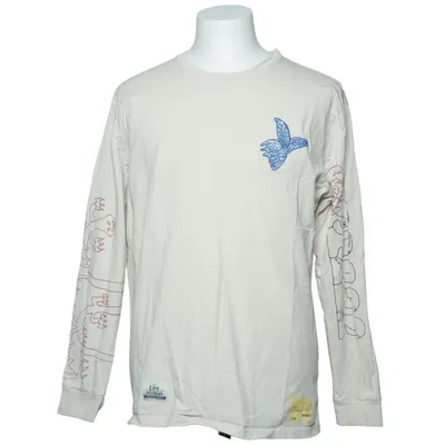 Langærmet t-shirt (Beige) fra Lee x Weekday Bomuld