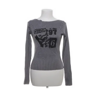 Långärmad t-shirt (Grå) från Urban Outfitters Elastan, Polyester