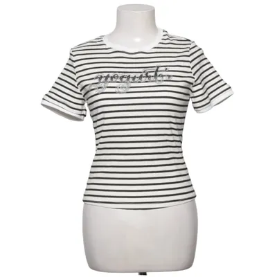 T-shirt (Noir, Blanc) de Anzoni Coton, Élasthane