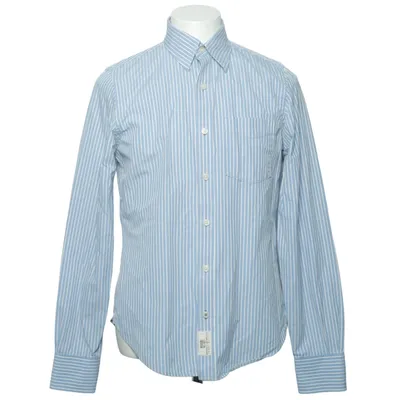 Shirt (Blauw, Wit) van Abercrombie & Fitch Katoen