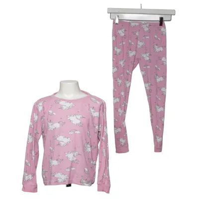 Pajamas (Pink, White) from Åhléns Kids Organic cotton