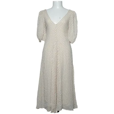 Långklänning (Beige, Svart) från Ganni Viskos