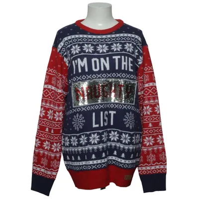 Julesweater (Rød, Blå, Hvid) fra Jolly Akryl
